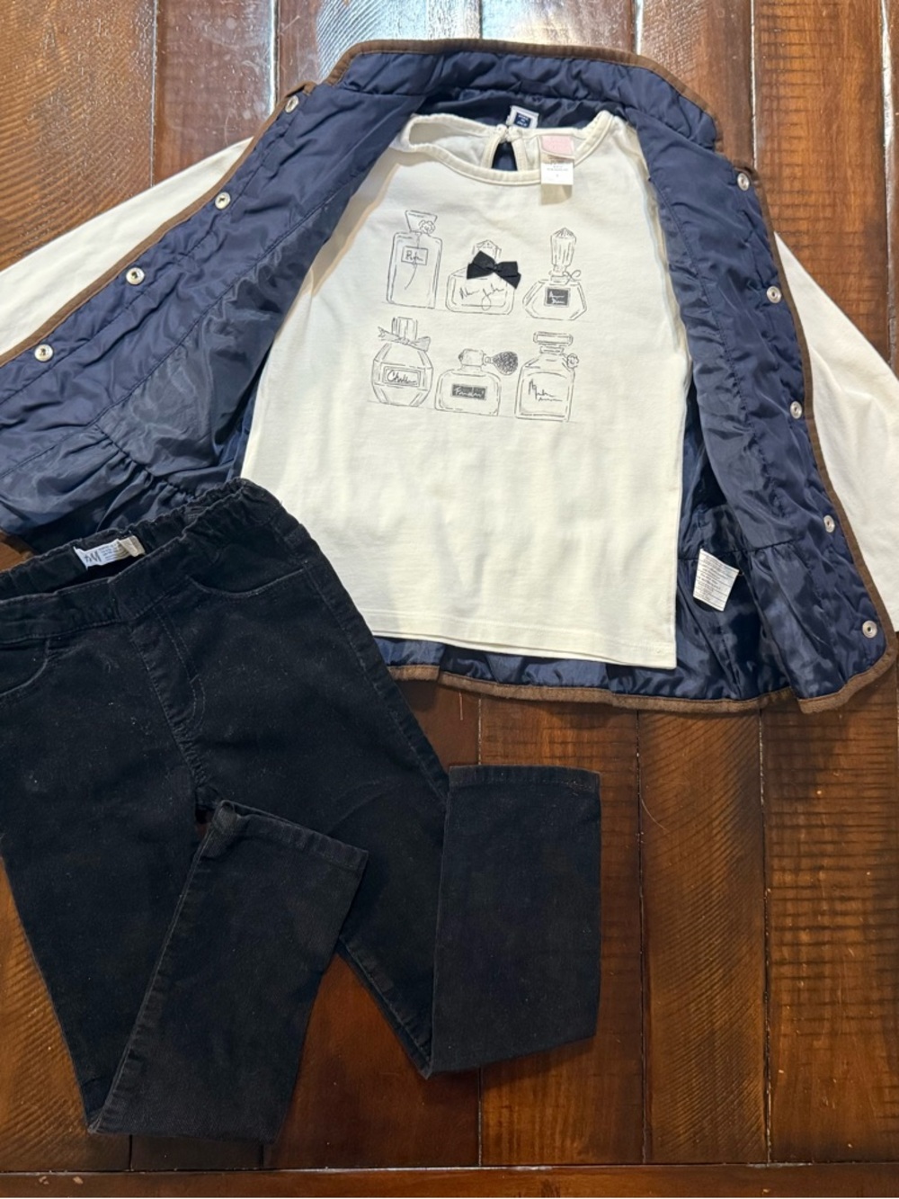 Janie and Jack girls set size 5-6